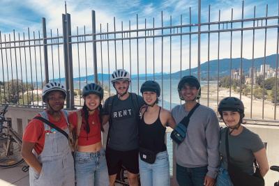 DSSG fellows on Burrard Bridge