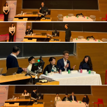 collage of pics from panel discussion